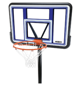 lifetime portable basketball system backboard