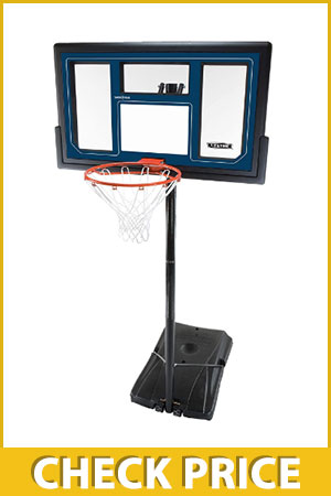 lifetime Portable Basketball System under 300