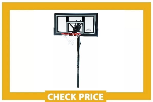 LIFETIME 1084 HEIGHT ADJUSTABLE IN GROUND BASKETBALL SYSTEM
