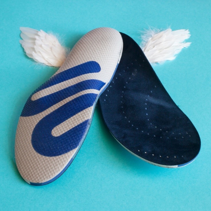 Orthopedic insoles for athletes