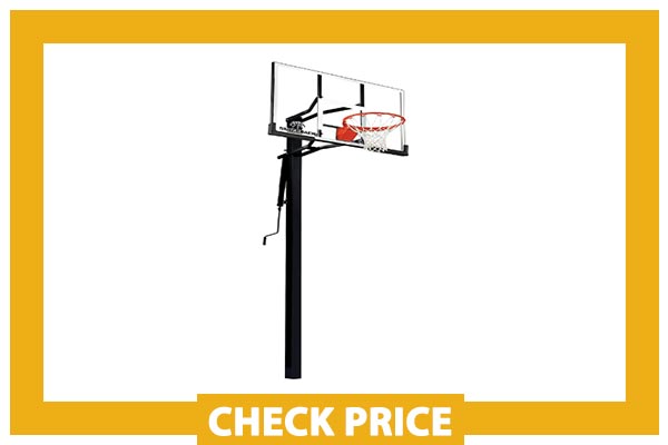 Silverback 54" In-Ground Height Adjustable Basketball System
