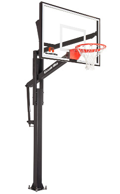 Adjustable Inground Basketball Hoop